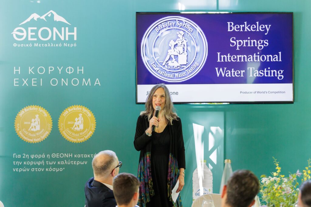 Jill Klein Rone, Producer Berkeley Springs International Water Tasting