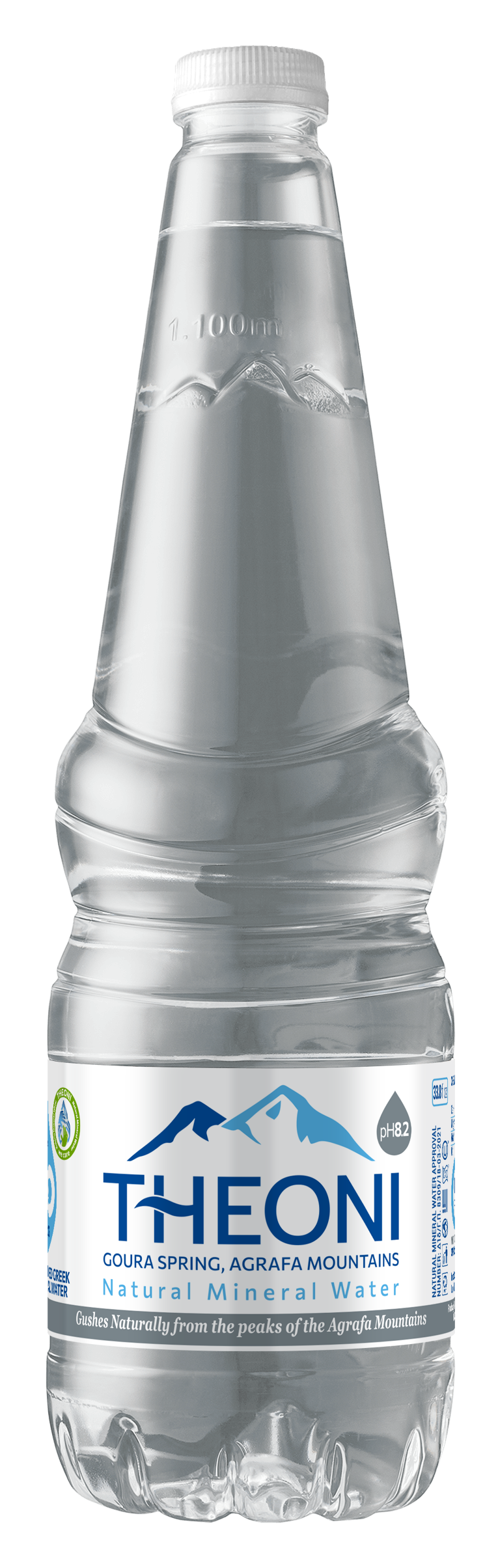 Theoni PET 1000ml Transparent PS 2026